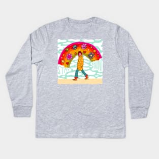 Stay Groovy Kids Long Sleeve T-Shirt